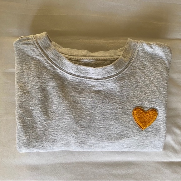 lou and grey heart sweatshirt